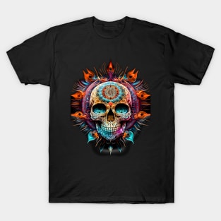 Celebrate Life and Death with Our Skull Artwork T-Shirt